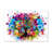 Colourful Tree - Wrapped Canvas Print