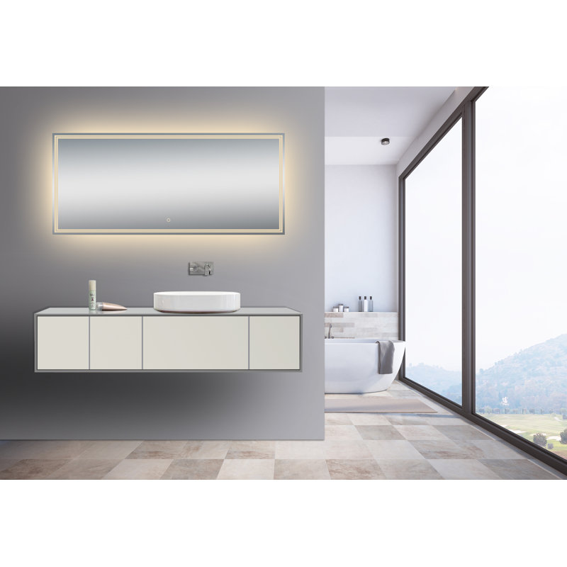 Miroir de salle de bain Xena, 30 po x 68 po