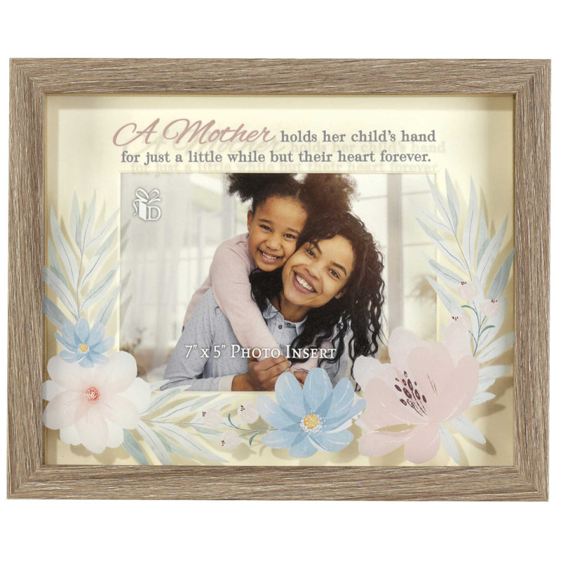 Brown Picture Frame with Mat
