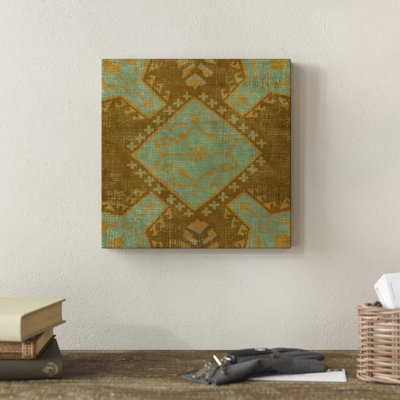 Western Weave I 1 Piece Wrapped Canvas Painting