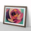 An Abstract Rose Flower Vol.1 - Single Picture Frame Print-571380677-571380678