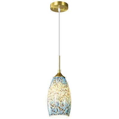 Luminaire suspendu en verre Luminaires suspendus modernes pour îlot de cuisine Mini luminaires pour cuisine Art Salon Salle à manger Chambre à coucher Couloir