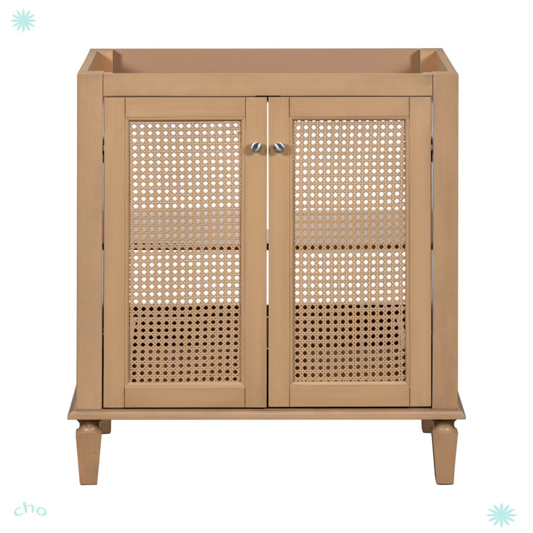Meuble-lavabo autoportant avec tiroir caché, armoire de rangement pour la salle de bain