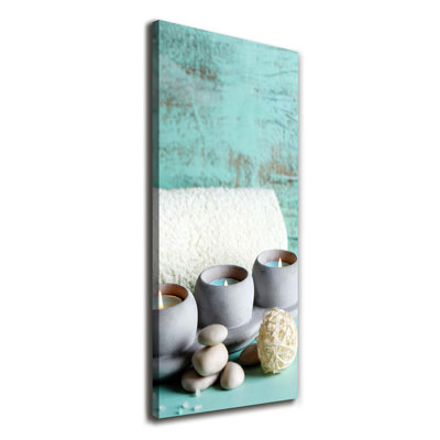 Candles - Wrapped Canvas Print
