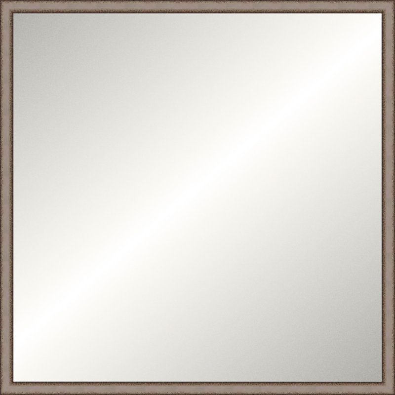 Distressed Silver Legacy Mirror, Small Square