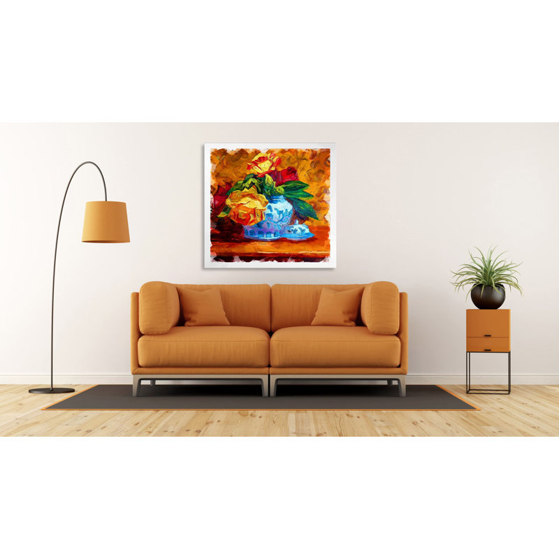 " Garden Bouquet 639 ", 36" H x 36" W x 1.5" D