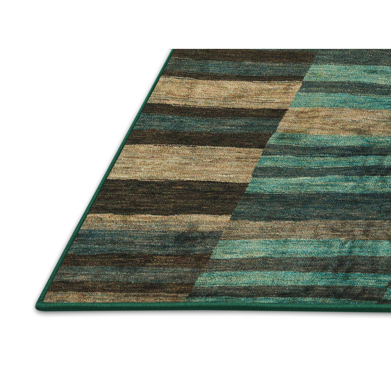 Abstract Indoor Rug, Rectangle 7' x 9'