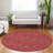 Riyala Red Washable Indoor-Outdoor Rug - -708141606