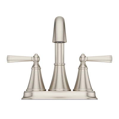 Robinet pour salle de bain à poignée double Saxton