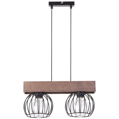 2 - Light Silver Single Pendant
