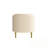 Chenille Bench with flip top storage and Metal Legs-285920368