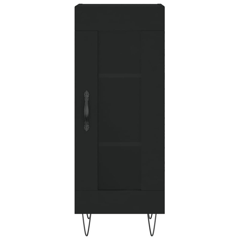 Margaritha 1 - Door Standard Accent Cabinet, Black