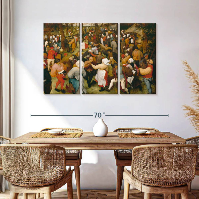 Leisha The Wedding Dance, 36" H x 57" W