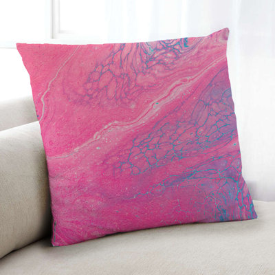 Abstract Throw Pillow