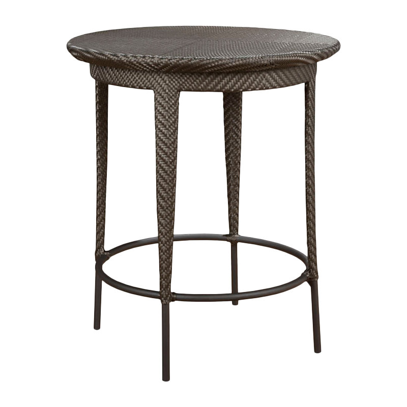 Saint Lucia Outdoor Pub Table, Espresso
