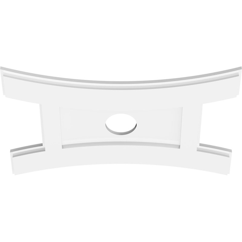 Diamètre intérieur 3 po Haven, H 14,625 po x l 22 po x P 1 po