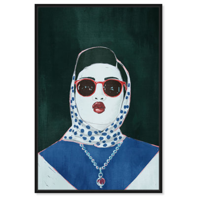 Portrait of Ruby, reproduction d'art sur toile par Art Remedy