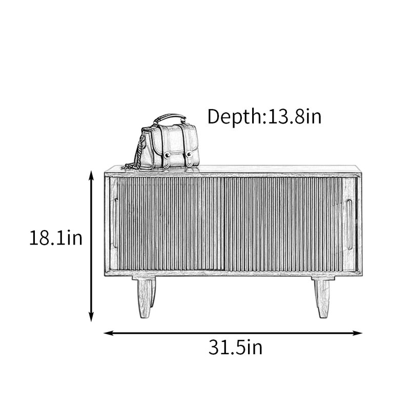 Tabouret à langer 31,5 po