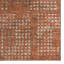 Tapis contemporain rouge pied-de-poule 3 po x 5 po-133214691