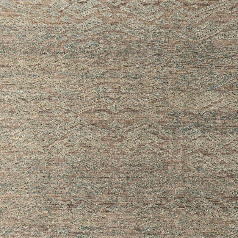Abstract Indoor Rug, Square 6'