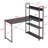 47 Inch Reversible L Shaped Desk with Bookshelf-109703374