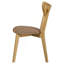 Chaise d'appoint en bois (ensemble de 2)
