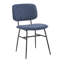 Chaise d'appoint rembourrée en velours Aquasco-1649486387