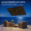 Parasol de table rectangulaire 5 'x 8'-507739093