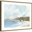 «Tranquil Coastline Under Soft Skies» par Adelbert Wood, reproduction d'art encadrée-1818182248-1818182251
