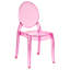 Ensemble de 3 chaises sans accoudoirs en résine Sophia Chivari-106428995