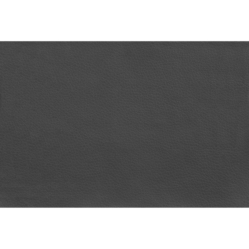 Chaise de bureau debout en similicuir gris, chaise de bureau contemporaine robuste en métal noir, support