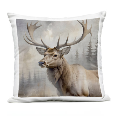 Coussin extérieur Graceful Forest Stag, imprimé par Susan Arnot