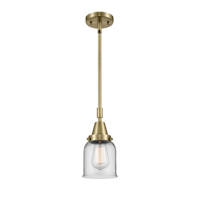 Luminaire suspendu 1 lumière à une cloche