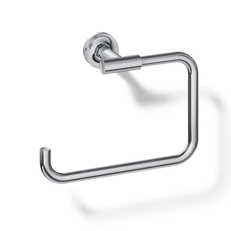 Kohler Purist Wall Mounted Towel Ring for Bathroom, Metal Bathroom Hand Towel Ring, Polished Chrome