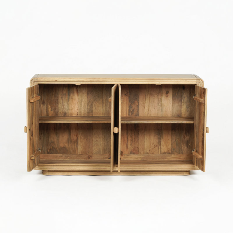 140cm Solid Wood Sideboard