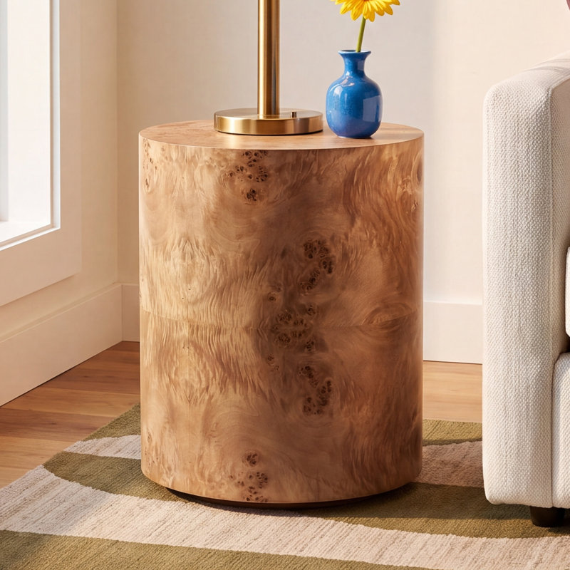 Walcott Solid Wood End Table