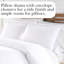 Ensemble de housse de couette Southshore Fine Linens Southshore Basics en blanc, literie en microfibre à double brossage 90 g / m² avec fermeture à glissière cachée et attaches d'angle, 2 très grandes taies décoratives, très grand / très grand californien-1947770599-1947736097