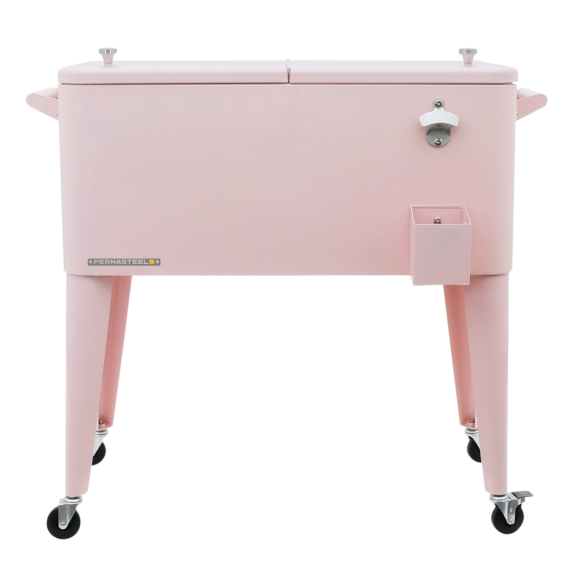 Permasteel 80-Qt Classic Outdoor Patio Cooler On Wheels & Reviews | AllModern