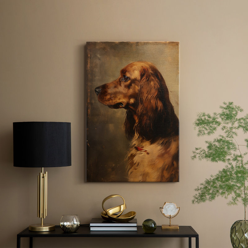 Imprimé animalier rétro XXII - galerie Cavas, H 36 po x l 24 po