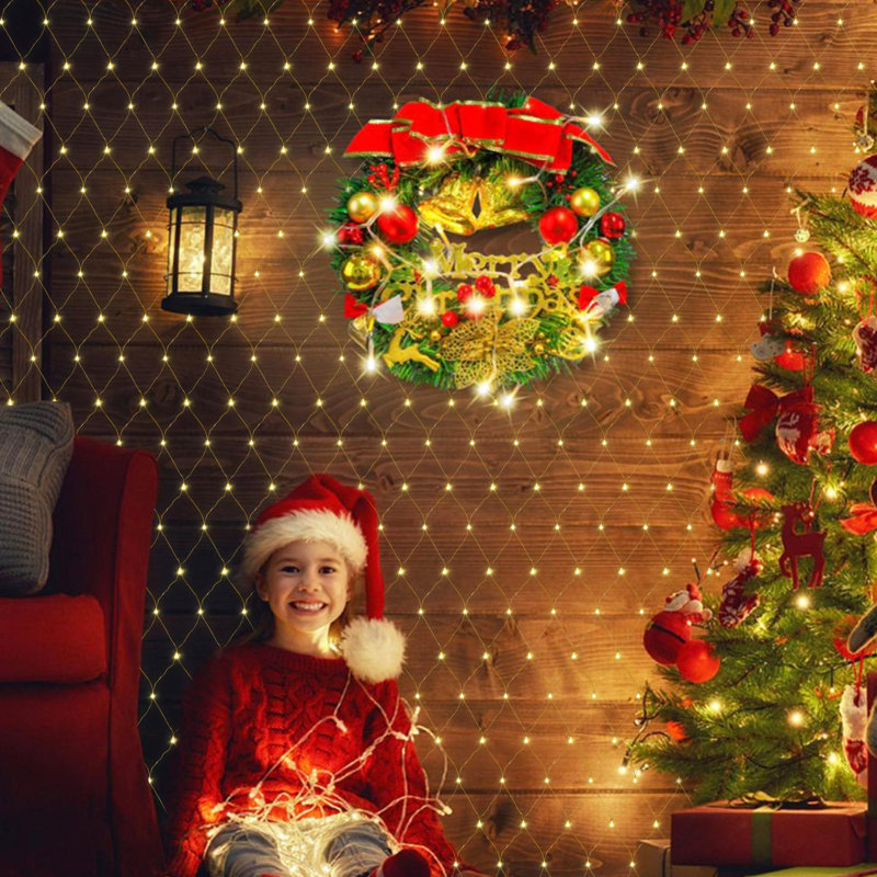LED Twinkle Net Lights