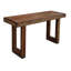 Console en bois massif de 54 po Soline