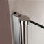 Porte de douche pivotante simple à panneau pivotant en verre, conception réglable sans cadre-113918431