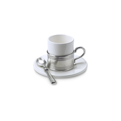 Britannia Espresso Cup & Saucer