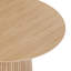 Table basse moderne en bois avec plateau de table de 48,58 po et pour salle de détente de style Mid-Century
