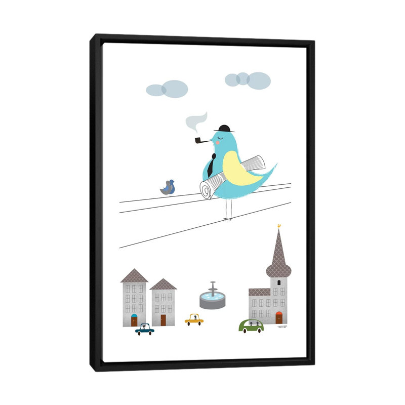 « be fine », impression sur toile tendue, H 26 po x l 18 po x P 1,5 po, Toile encadrée noire