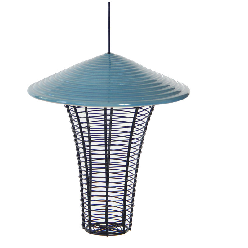 Mangeoire tubulaire pour oiseaux, Bleu ciel