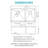 Topmount Drop In Kitchen Sink - 33"X 22" X 10" Double Bowl (60/40) Kitchen Sink 16 Gauge With Two 10" Deep Basin