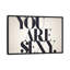 «You Are Sexy», art textuel sur toile-31840846-73438419-73438420