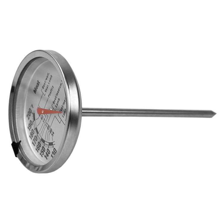 Polder Deluxe Oven Thermometer Stainless Steel