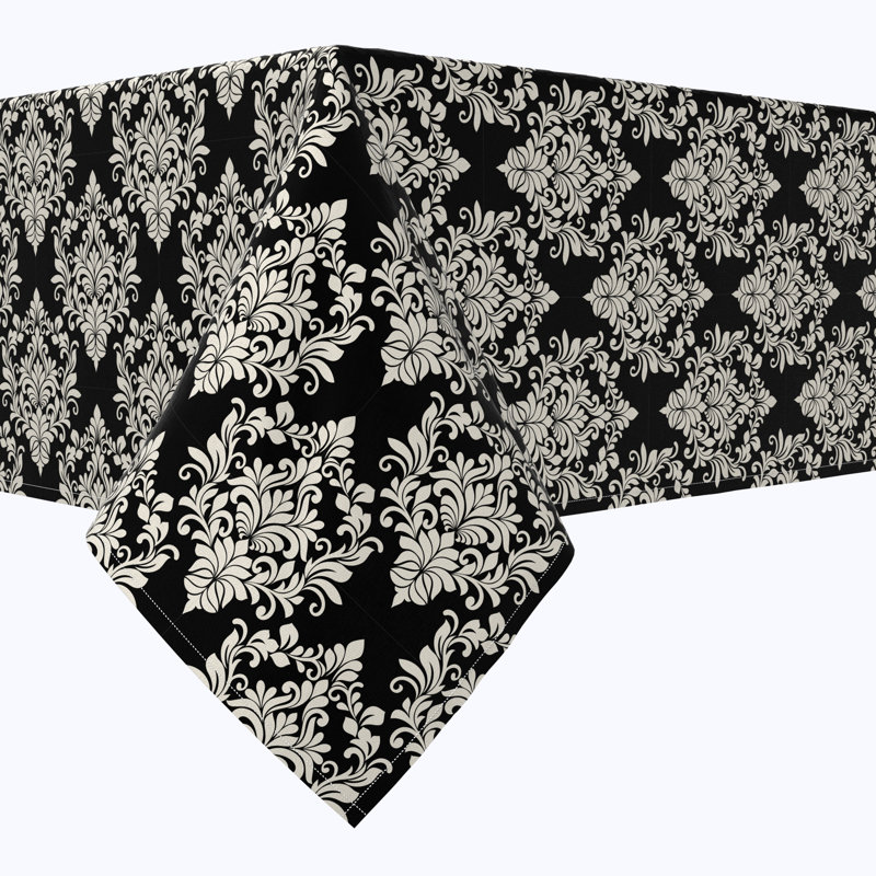 Floral 162 Cotton Tablecloths, 104" x 52"